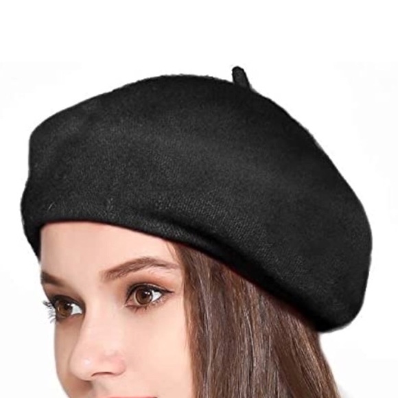 🆕 Wool French Beret Hat - Picture 2 of 3